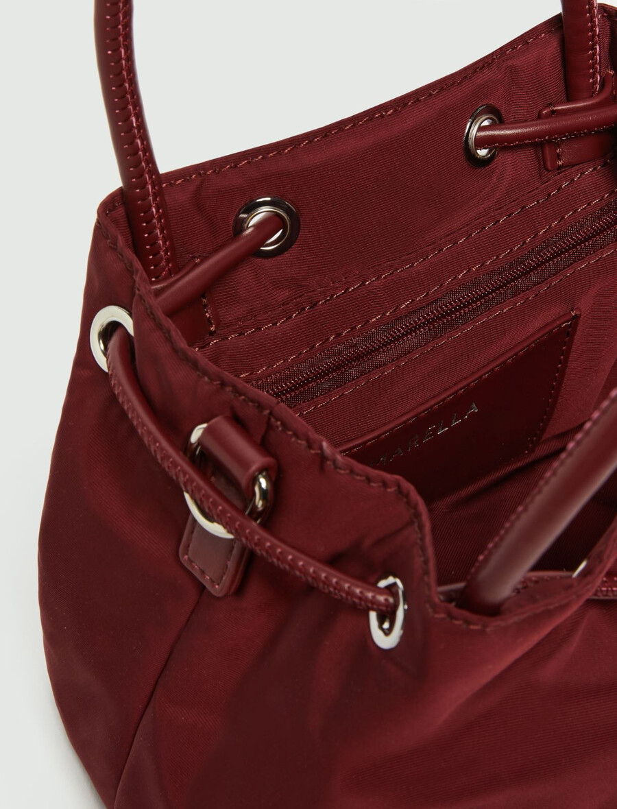 majhna torba za vrečo - bordeaux