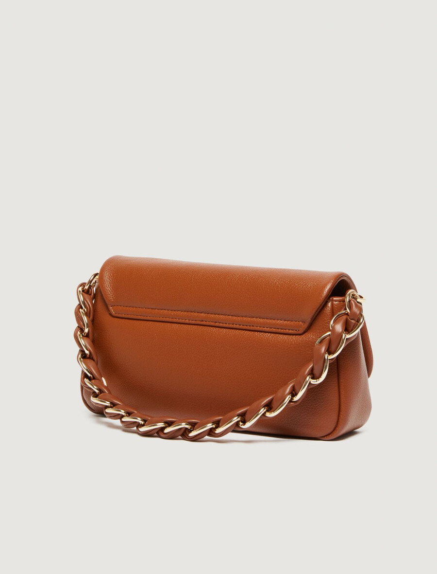 srednje velika oblazinjena torba le muse - tobak