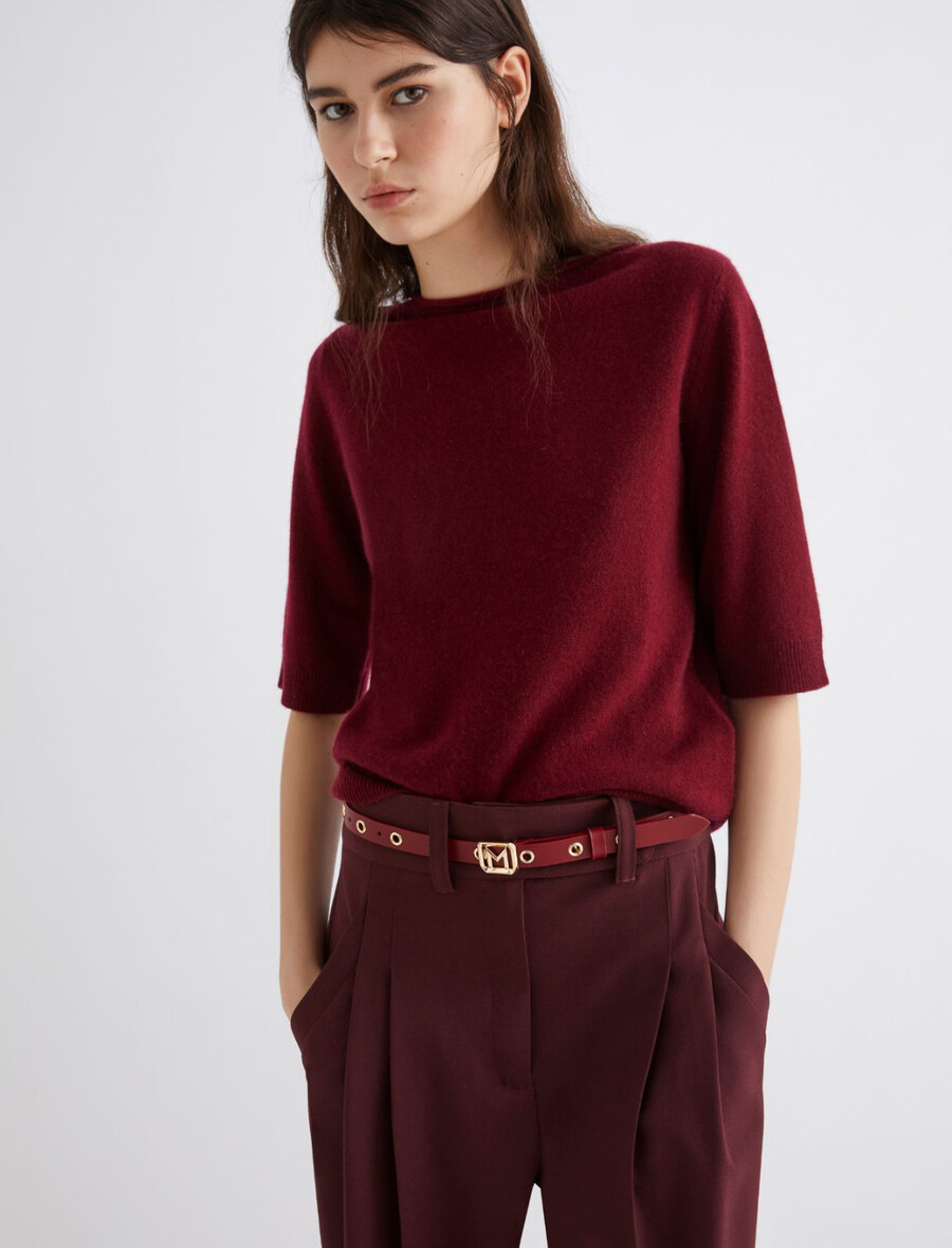 pas z luknjicami - rdeČ