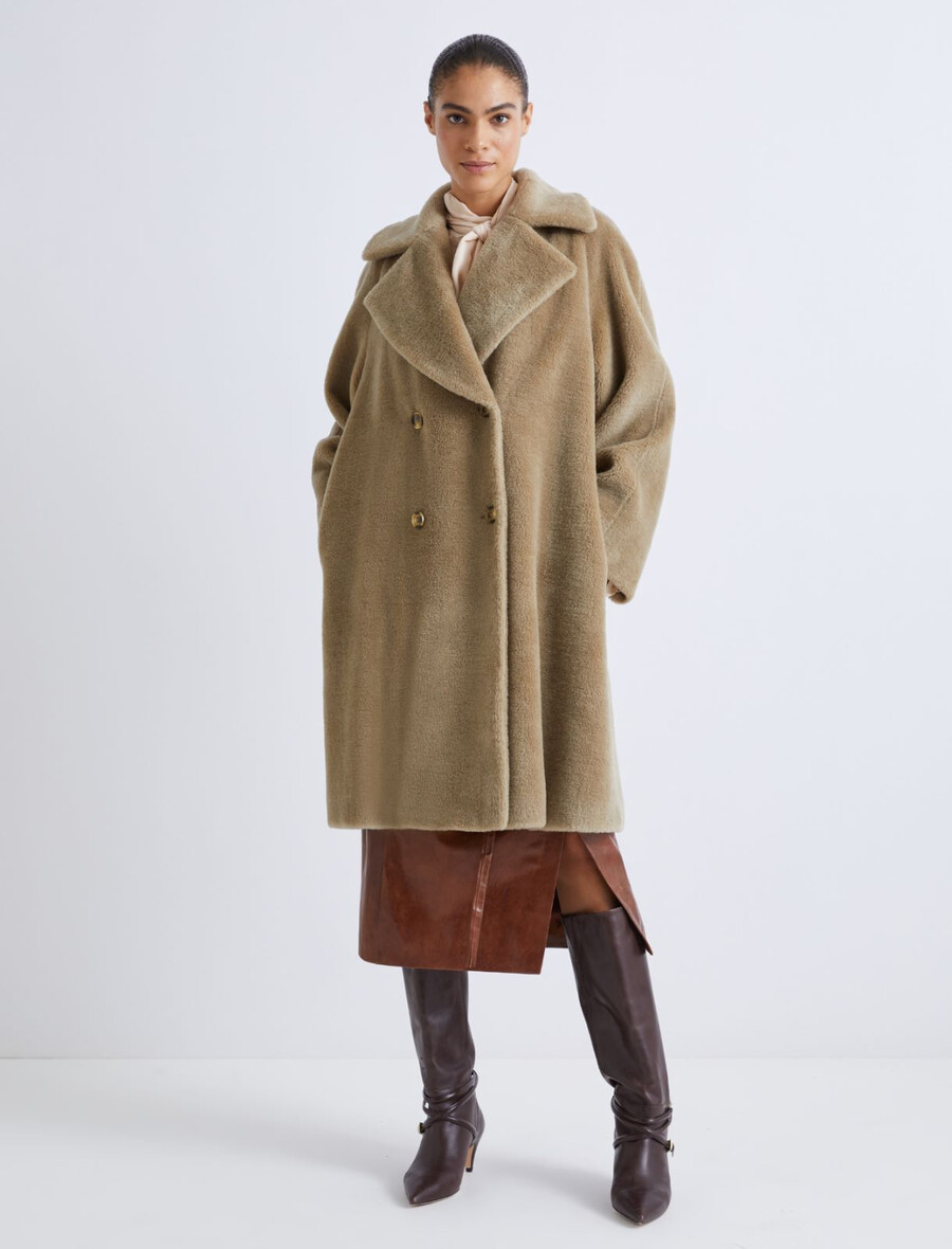 dvoredni plašč - oliv