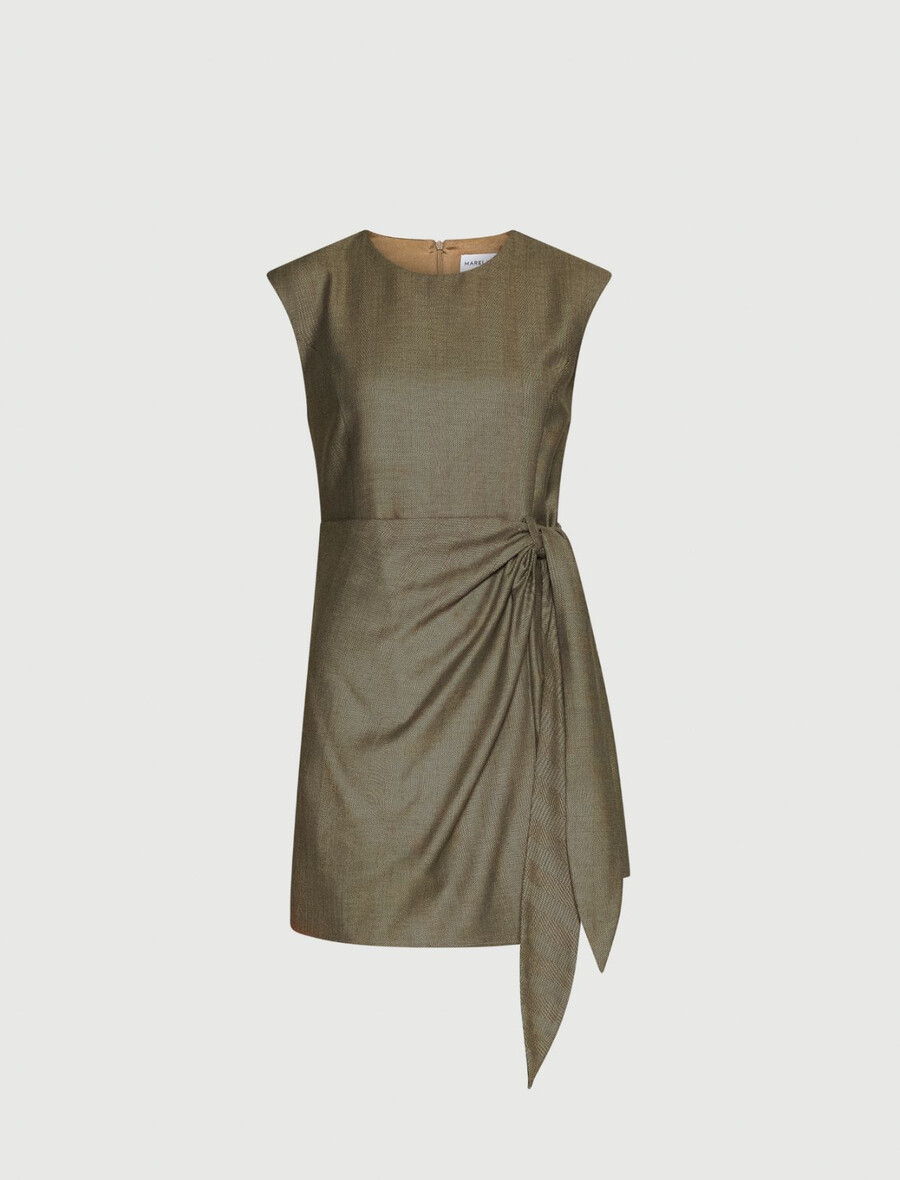 obleka iz keperja - kaki