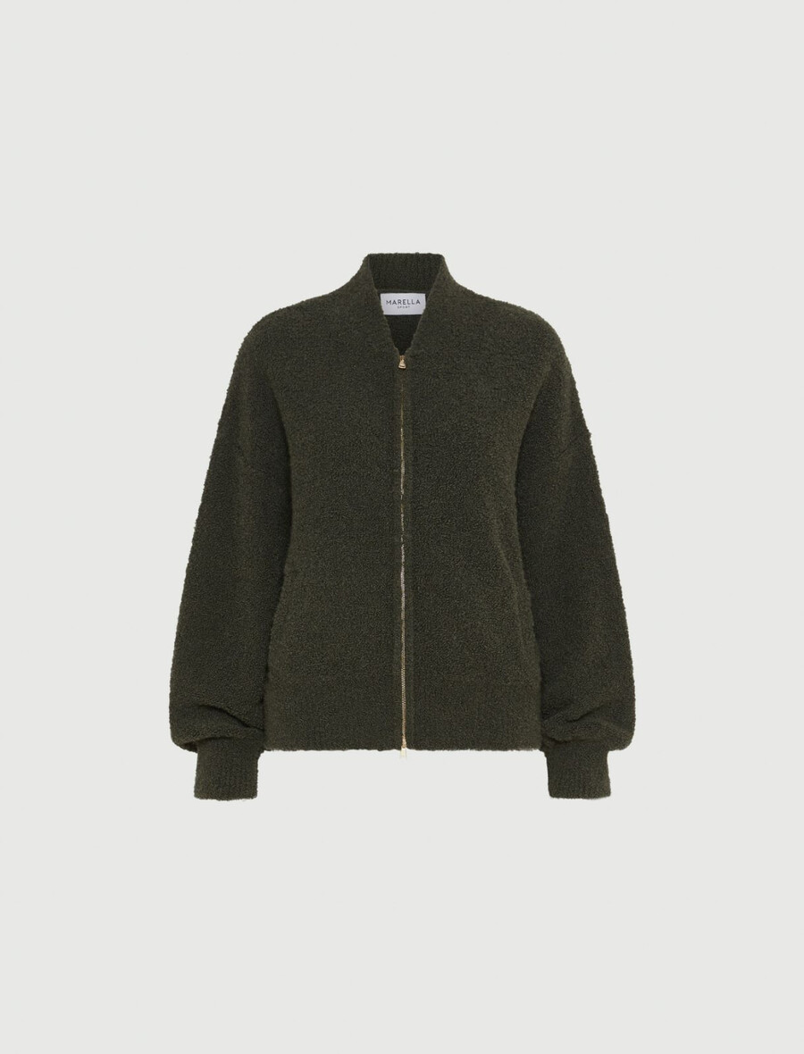 bomber jakna iz bukléja - kaki