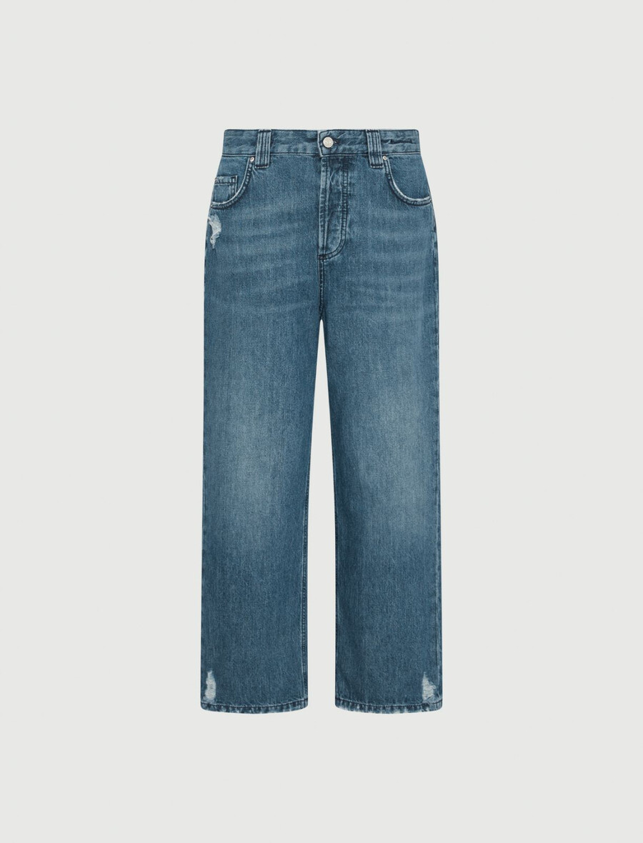 mom kavbojke - modre kavbojke