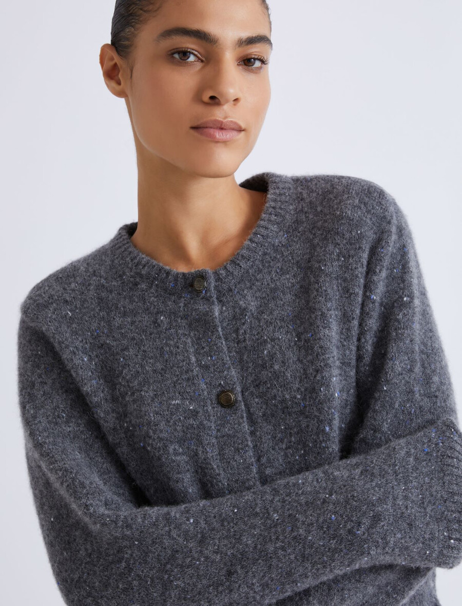 jopica z žepi - siva