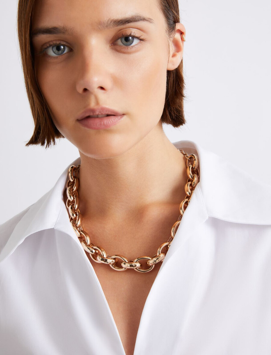 ogrlica z verižico - zlata