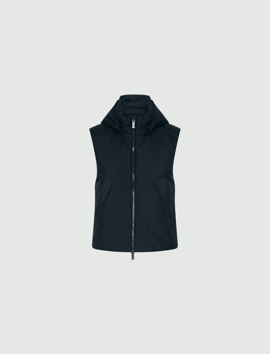 prešit brezrokavnik - temno siva