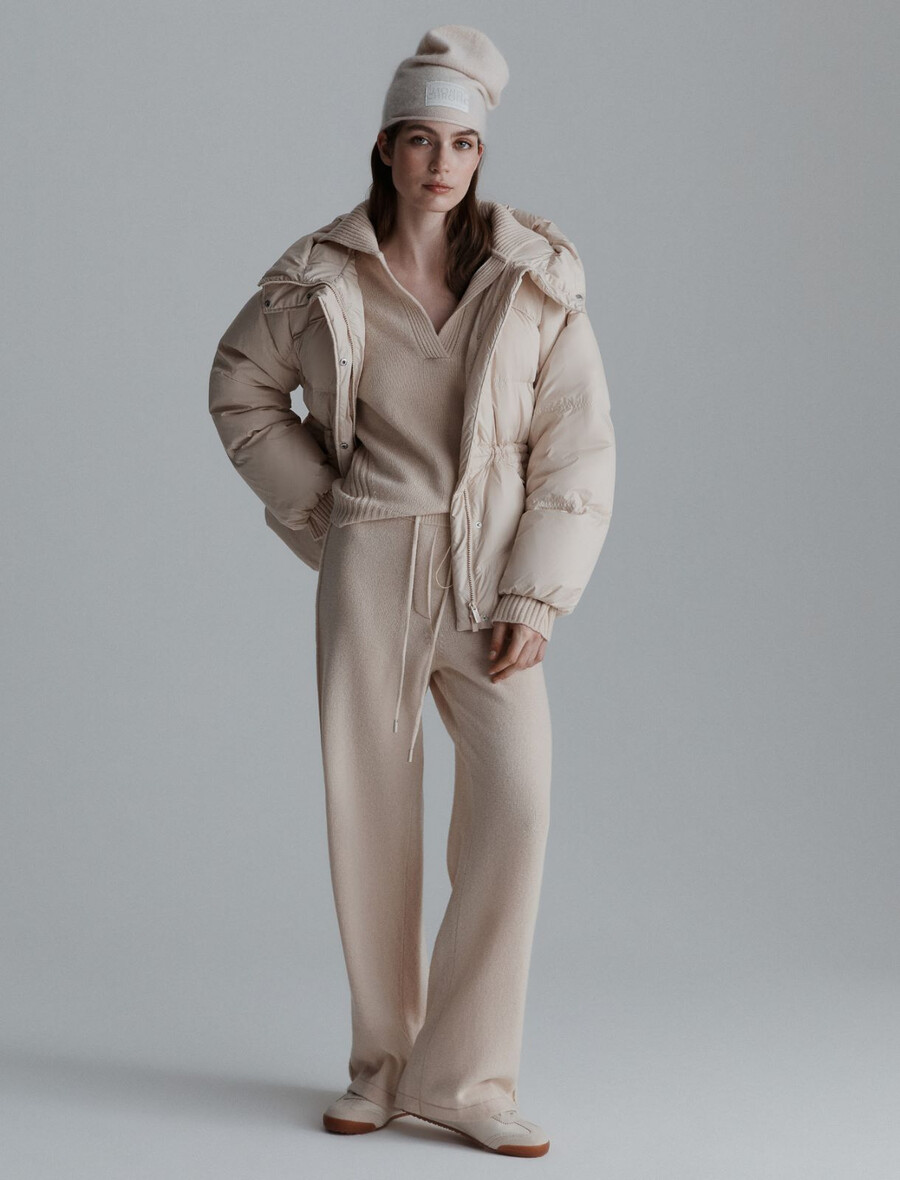 vodoodporna puhovka - kremna