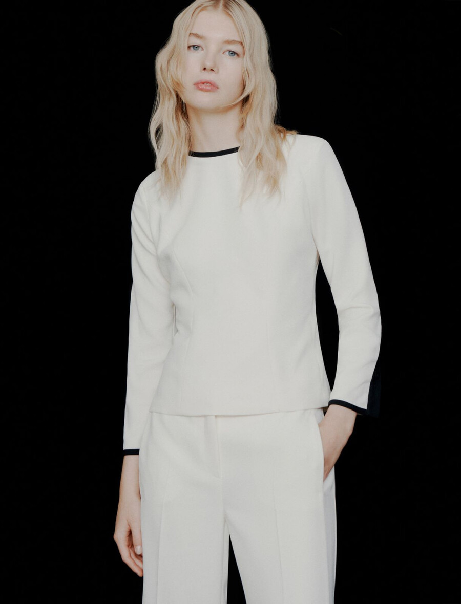 satenasta bluza envers - volna bela