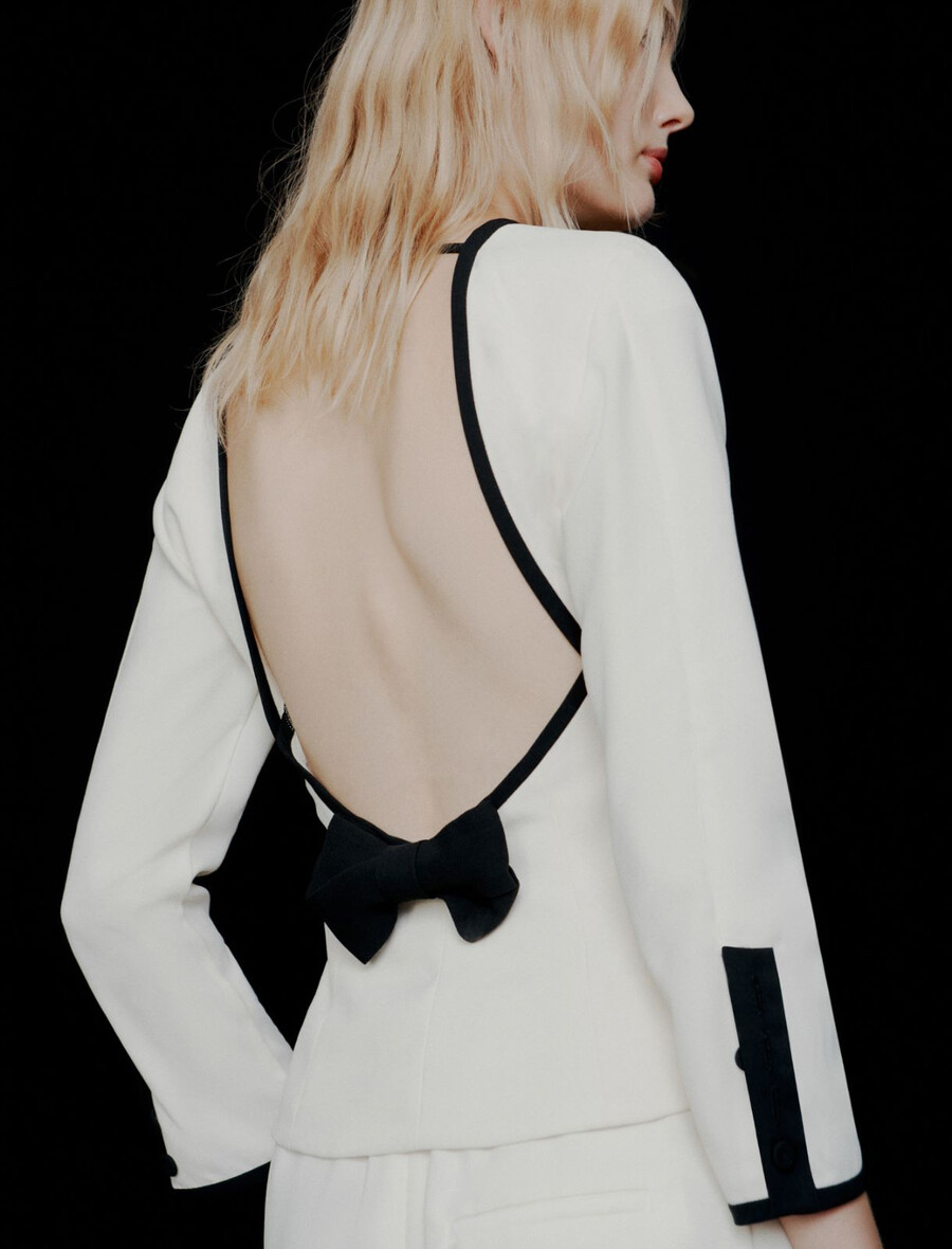 satenasta bluza envers - volna bela