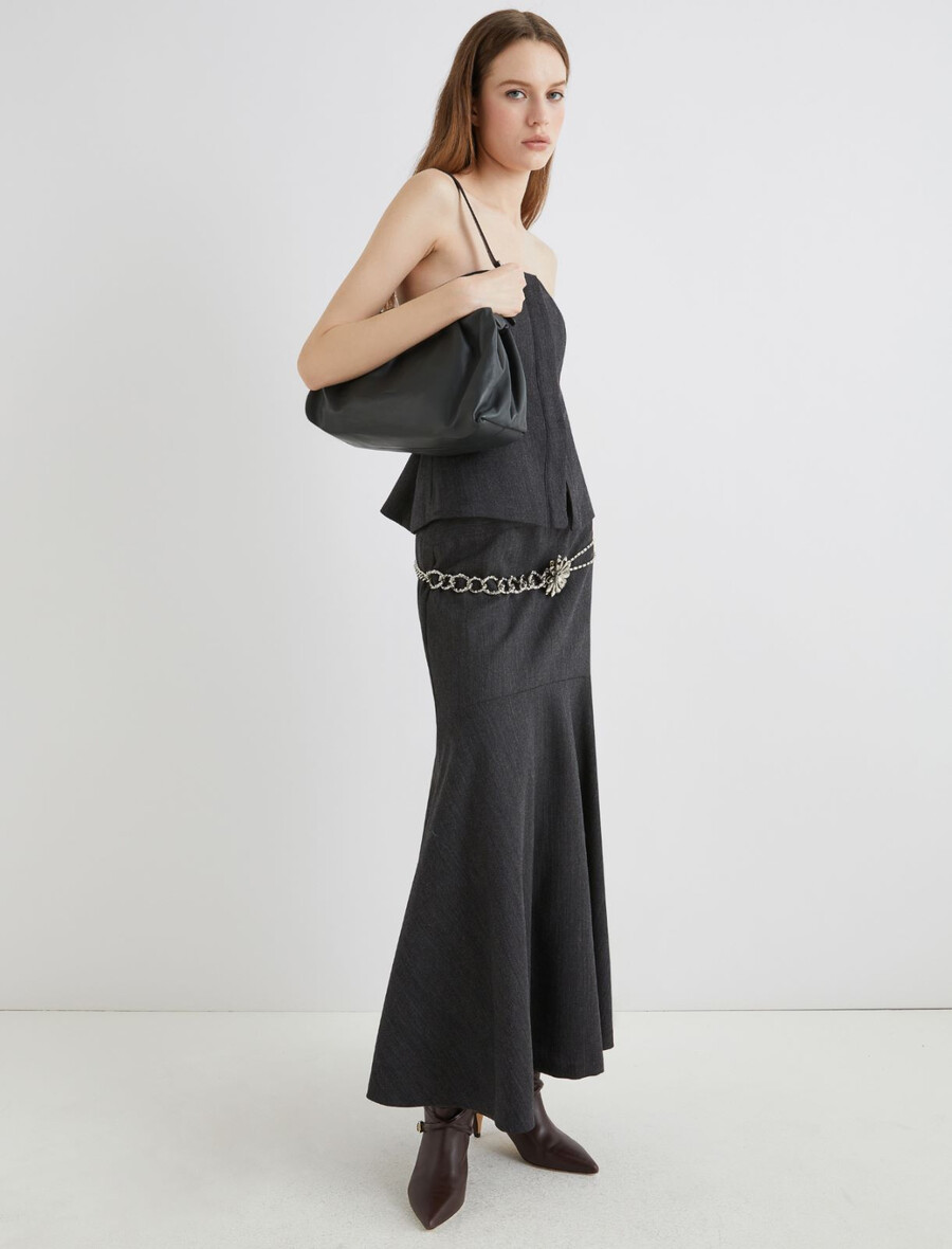 zvonasto krilo - sivo