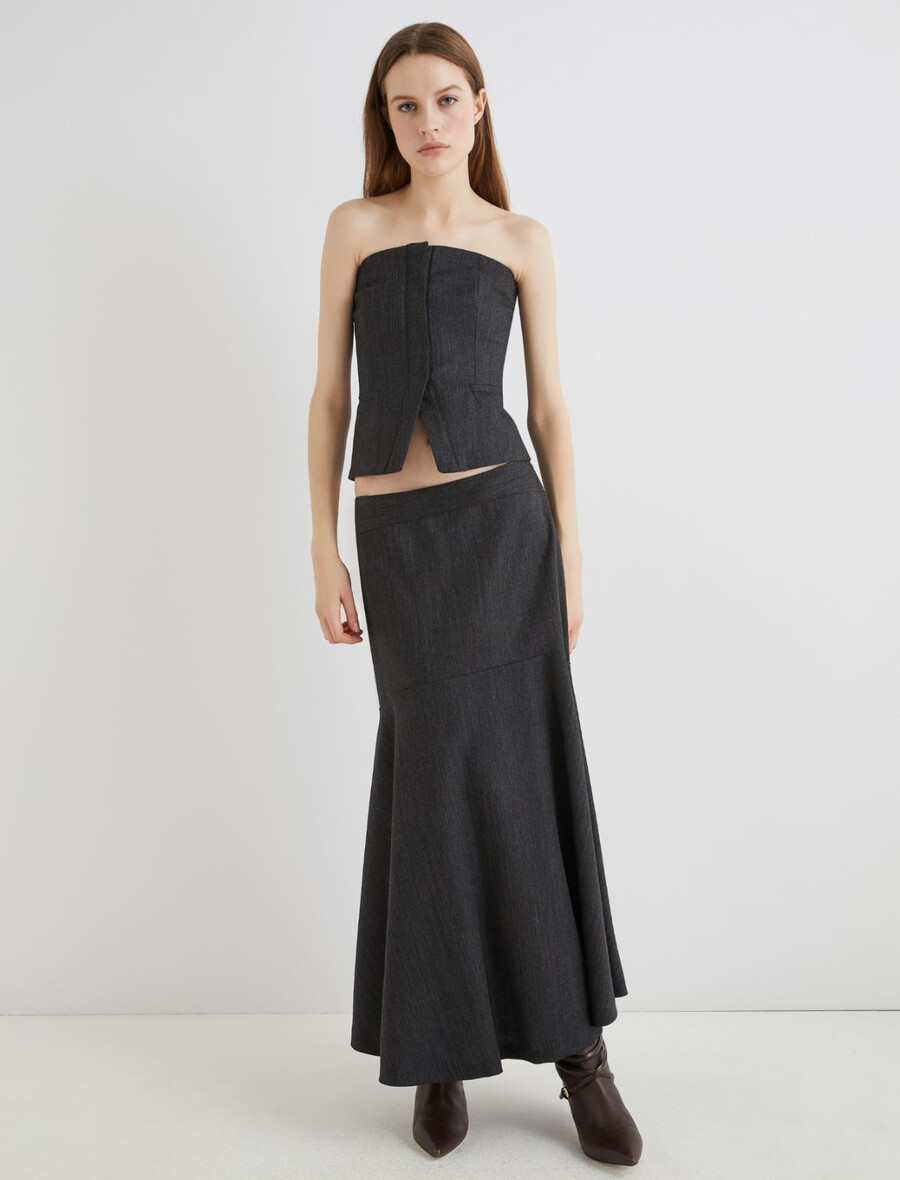 zvonasto krilo - sivo