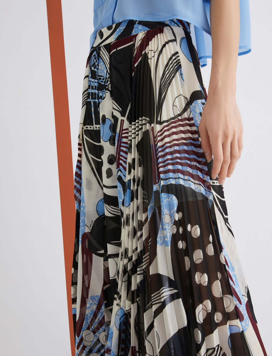 dolgo krilo s potiskom - volna bela