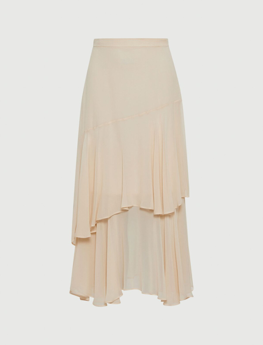 svileno krilo - volna bela