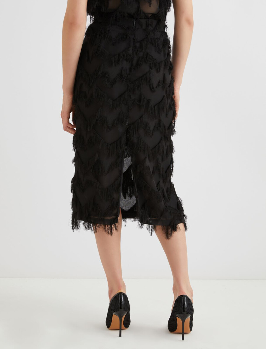 krilo fil coupé z detajli - Črna