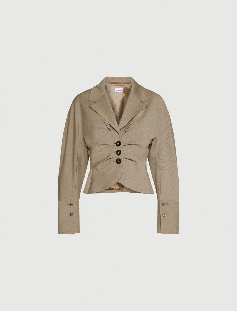 oprijet kratek blazer - laurel