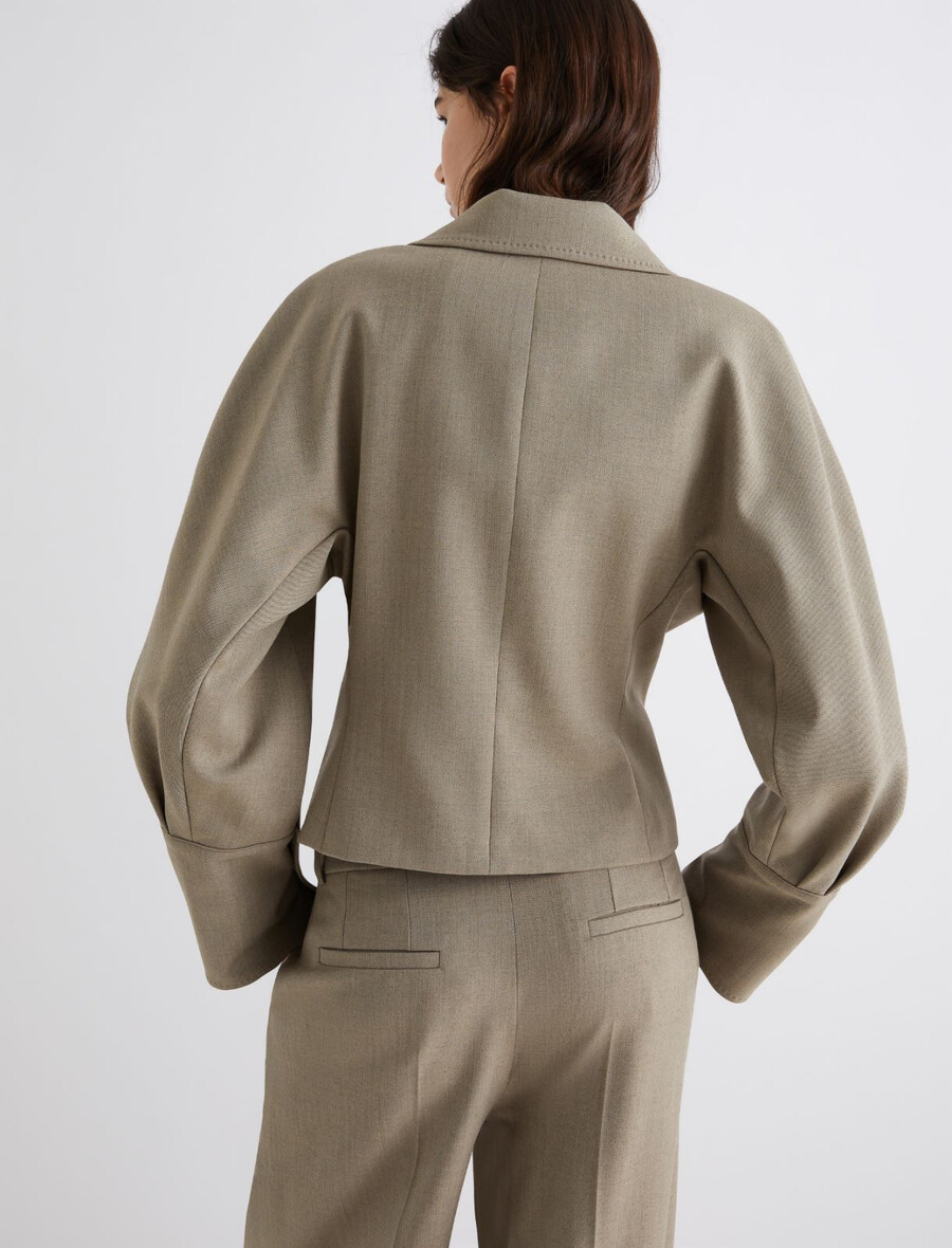 oprijet kratek blazer - laurel