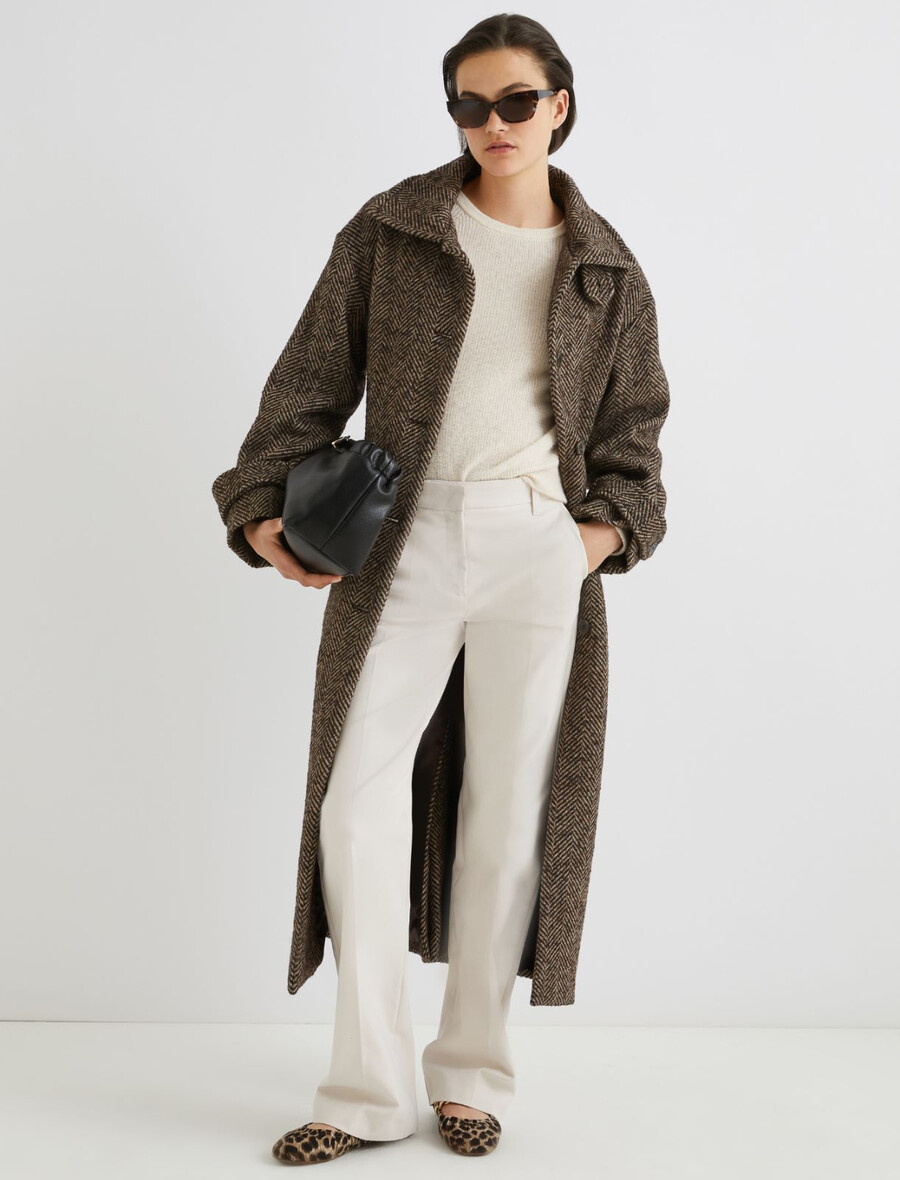 oprijete hlače iz mehkega bombaža - slonokoŠkolade