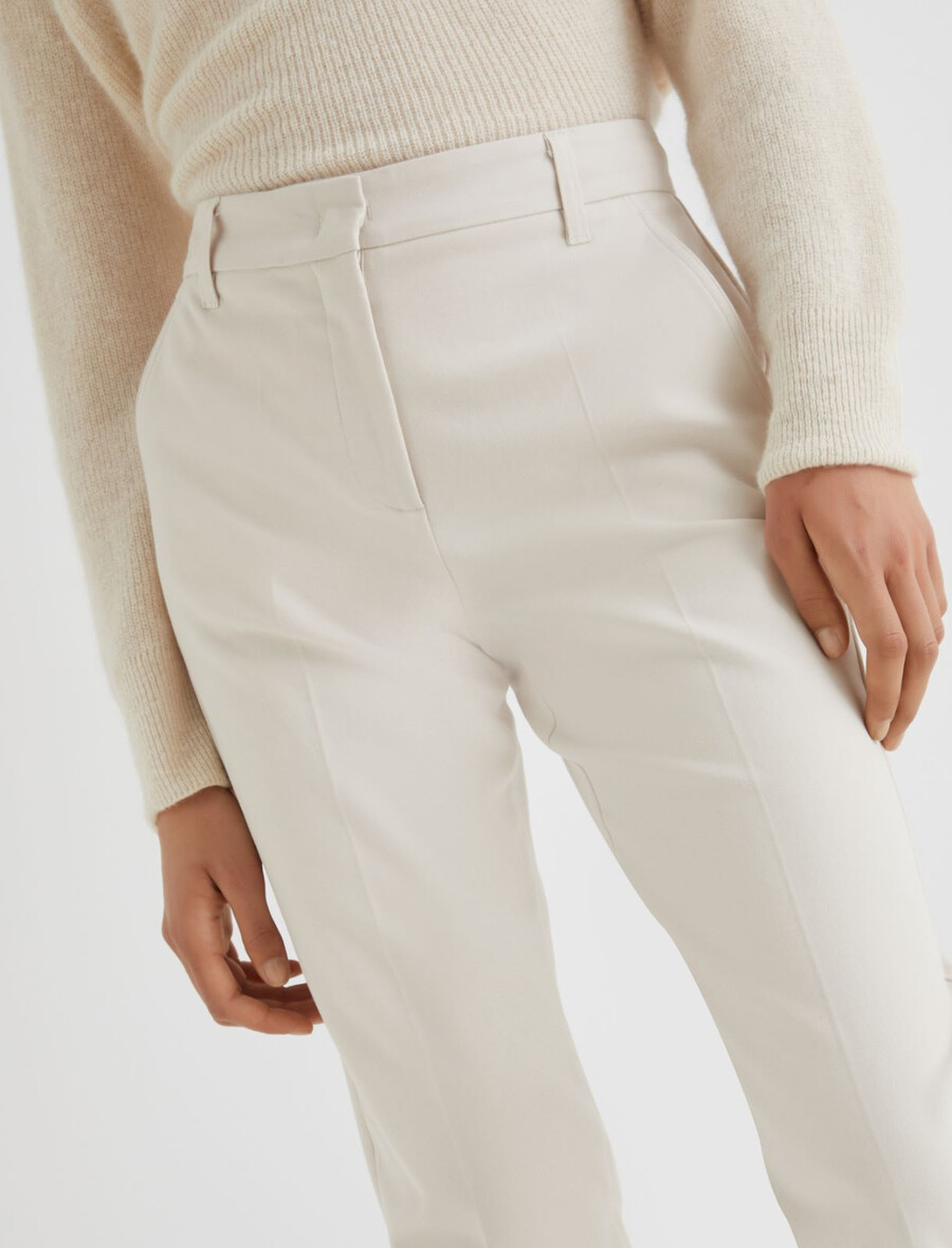 oprijete hlače iz mehkega bombaža - slonokoŠkolade